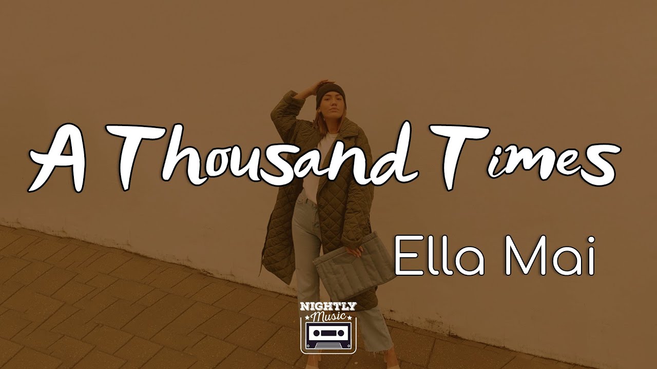 image 0 Ella Mai - A Thousand Times (lyrics) I Hope The Next Girl You Love Ends Up Fucking You Over